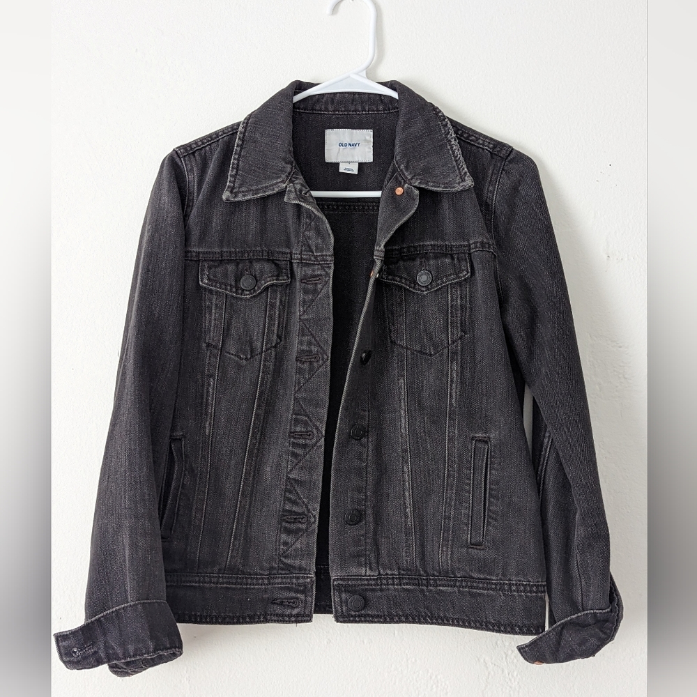 Black Denim Old Navy Jacket